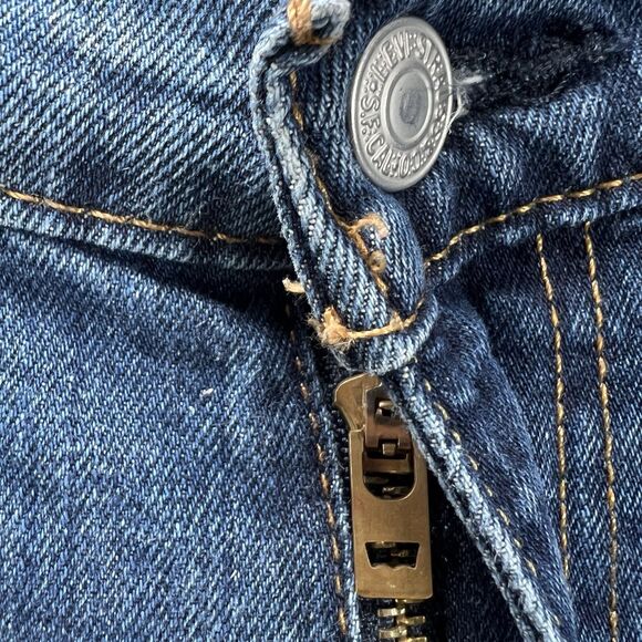 Levis 511 Slim Fit Jeans Mens Size 30x30 Blue Medium Wash Straight Leg EUC - Picture 9 of 16